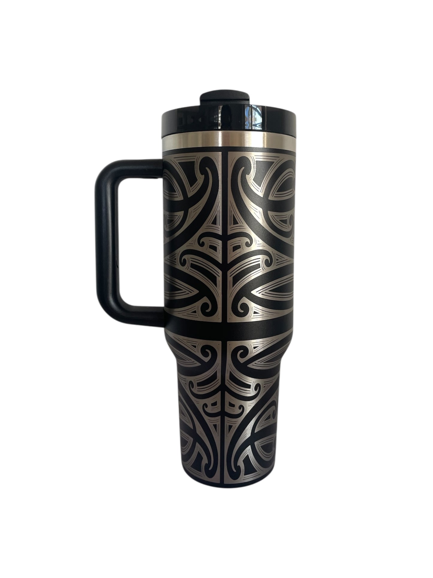 40oz BLACK TUMBLER (PRE-ORDER / DUE 19th DEC / PLEASE READ DESCRIPTION)