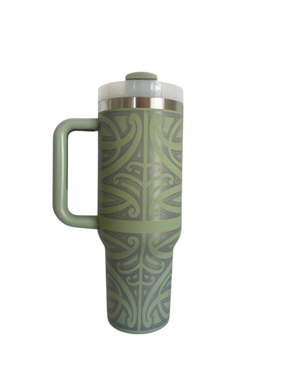 40oz SAGE GREEN TUMBLER (PRE-ORDER / DUE 19th DEC / PLEASE READ DESCRIPTION)