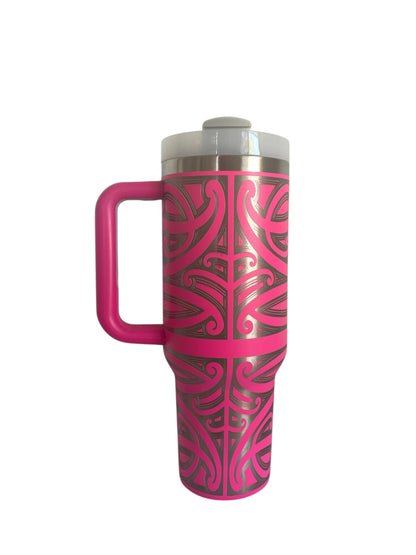 40oz PINK TUMBLER