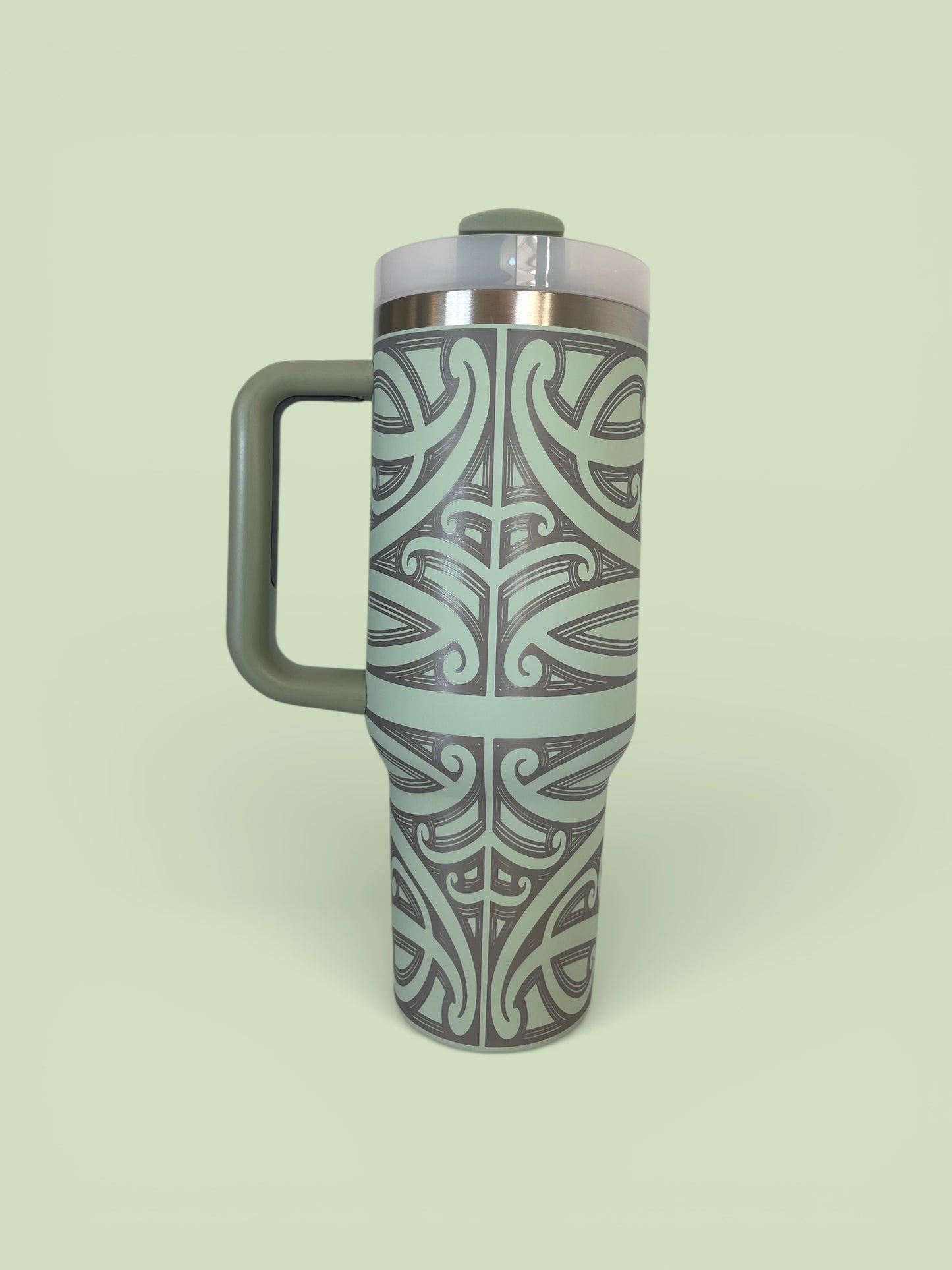 40oz PALE MINT TUMBLER