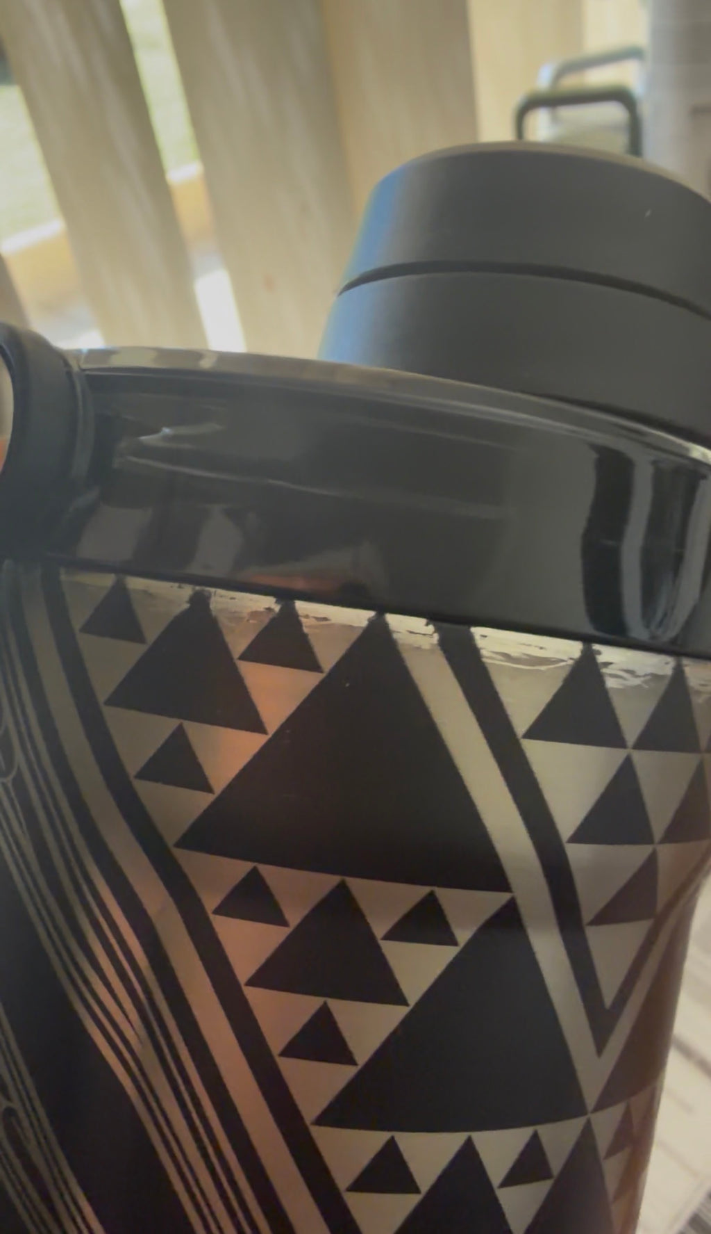 500ml BLACK GYM SHAKER (FLAWED)