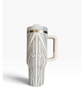 40oz White Tumbler