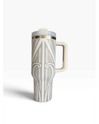 40oz White Tumbler