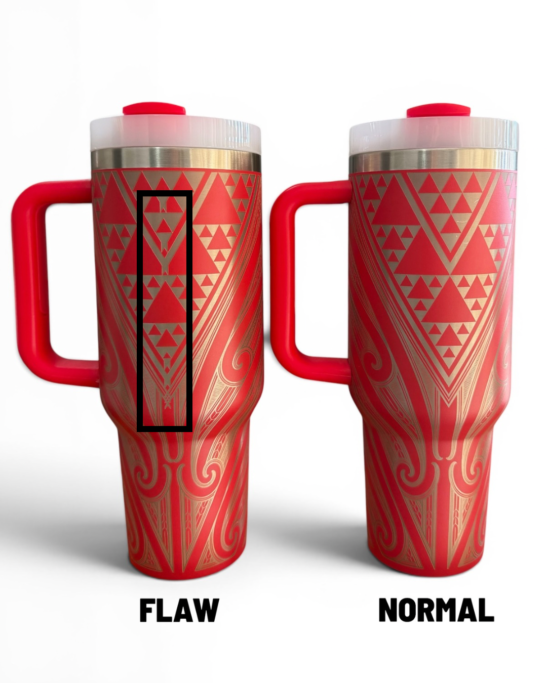 40oz LIMITED EDITION TUMBLER (FLAWED)