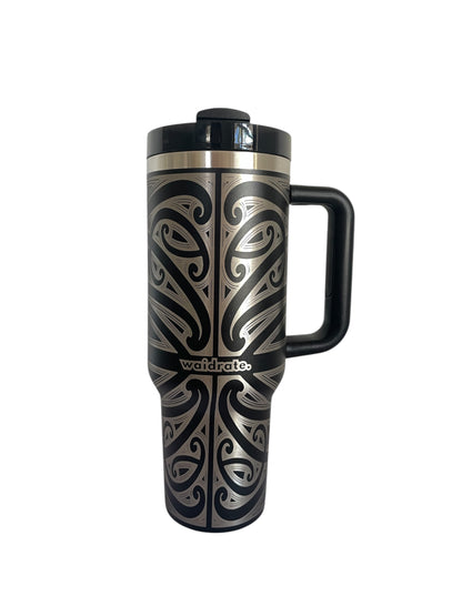 40oz BLACK TUMBLER (PRE-ORDER / DUE 19th DEC / PLEASE READ DESCRIPTION)