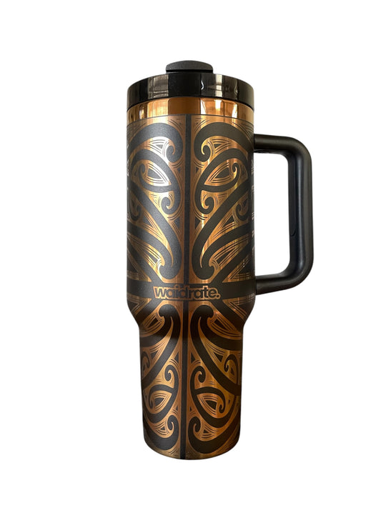 40oz Māori Tumbler (PRE ORDER - DELIVERY DUE - LATE JUNE)